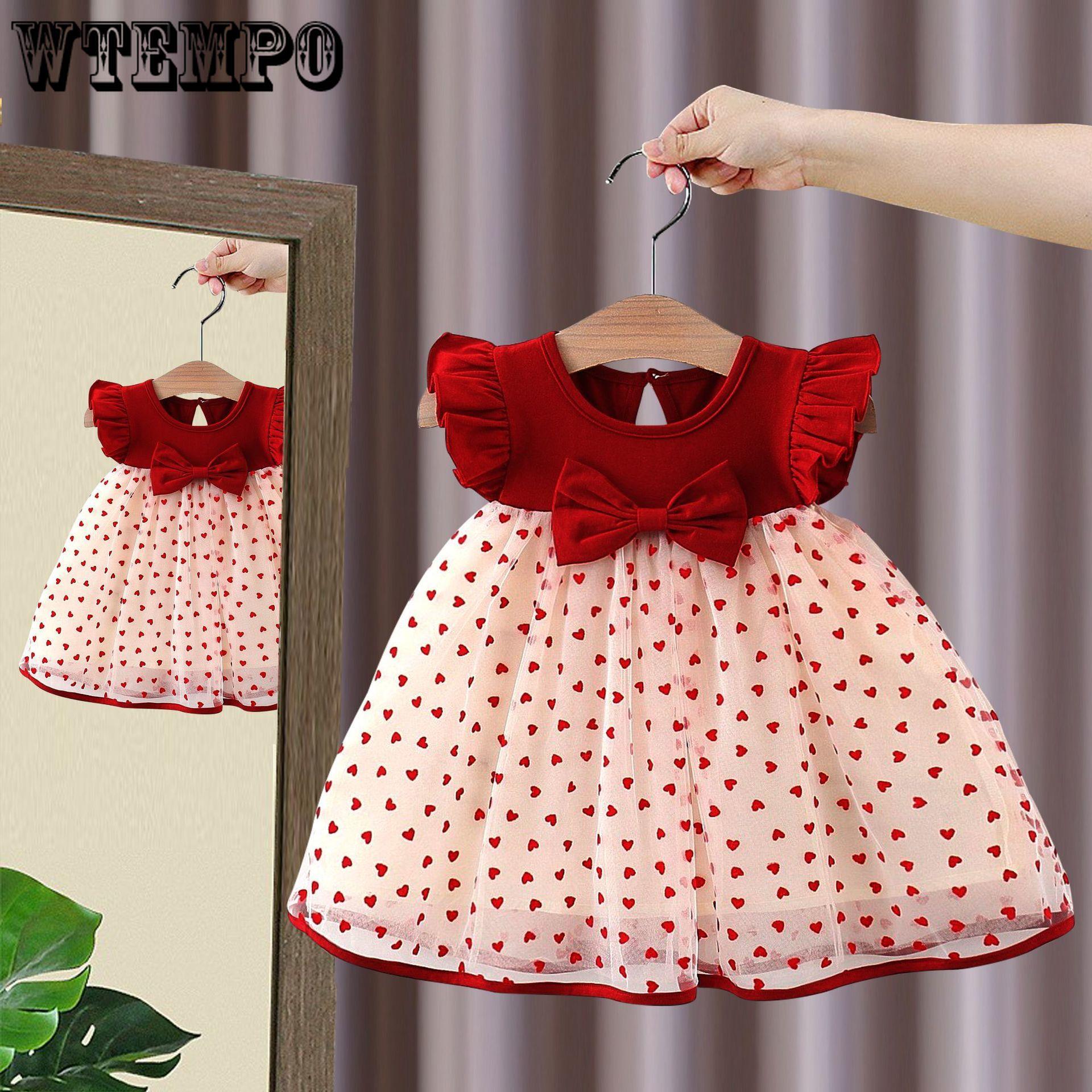 Children s Dress Sweet Short Sleeved Princess Dress for Girls Summer Stylish and Caring Fluffy Dress Baby s Children s Clothing 73 червоний
Children s Dress Sweet Short Sleeved Princess Dress for Girls Summer Stylish and Caring Fluffy Dress Baby s Children s Clothing 73 червоний
