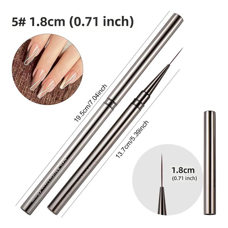 3/5PCS Nail Art Liner Brushes Hand Painted Brush Acrylic UV Gel Builder Drawing Pen DIY Manicure Design Accessories
3/5PCS Nail Art Liner Brushes Hand Painted Brush Acrylic UV Gel Builder Drawing Pen DIY Manicure Design Accessories