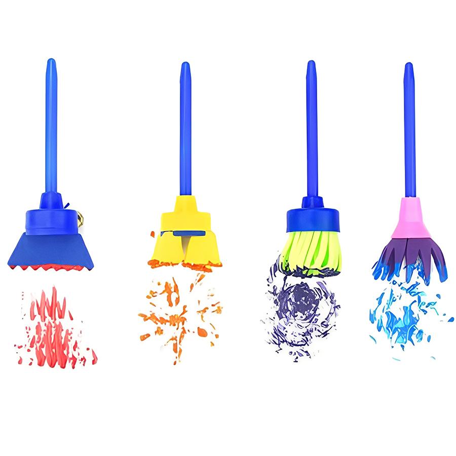 4pcs Color Rotating Painting Brush - DIY Oil Painting Roller Brushes for Art Creation, Handmade Craft & Pigment Accessories
4pcs Color Rotating Painting Brush - DIY Oil Painting Roller Brushes for Art Creation, Handmade Craft & Pigment Accessories