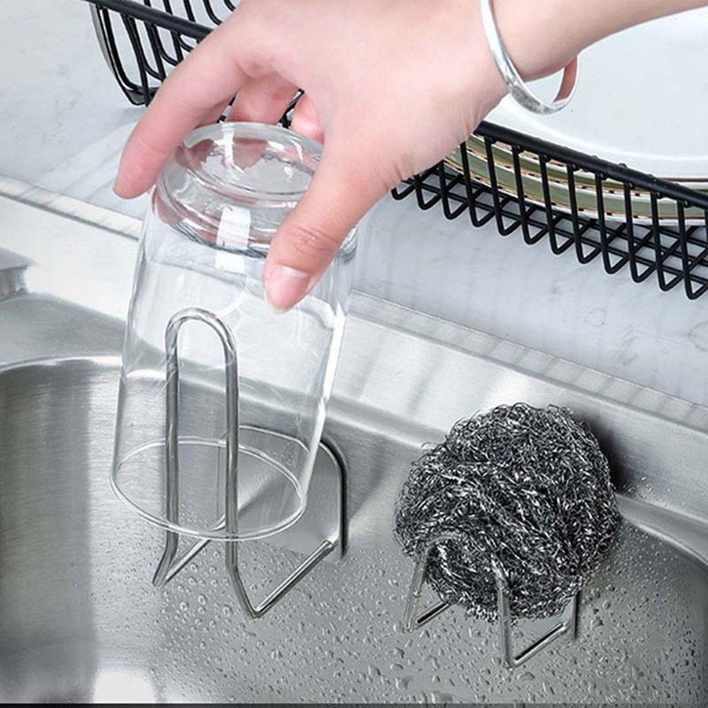Sink Accessories Wall Hanging Storage Organizer Drain Drying Rack Kitchen Organizer Sponges Holder M-silver 1pcs
Sink Accessories Wall Hanging Storage Organizer Drain Drying Rack Kitchen Organizer Sponges Holder M-silver 1pcs