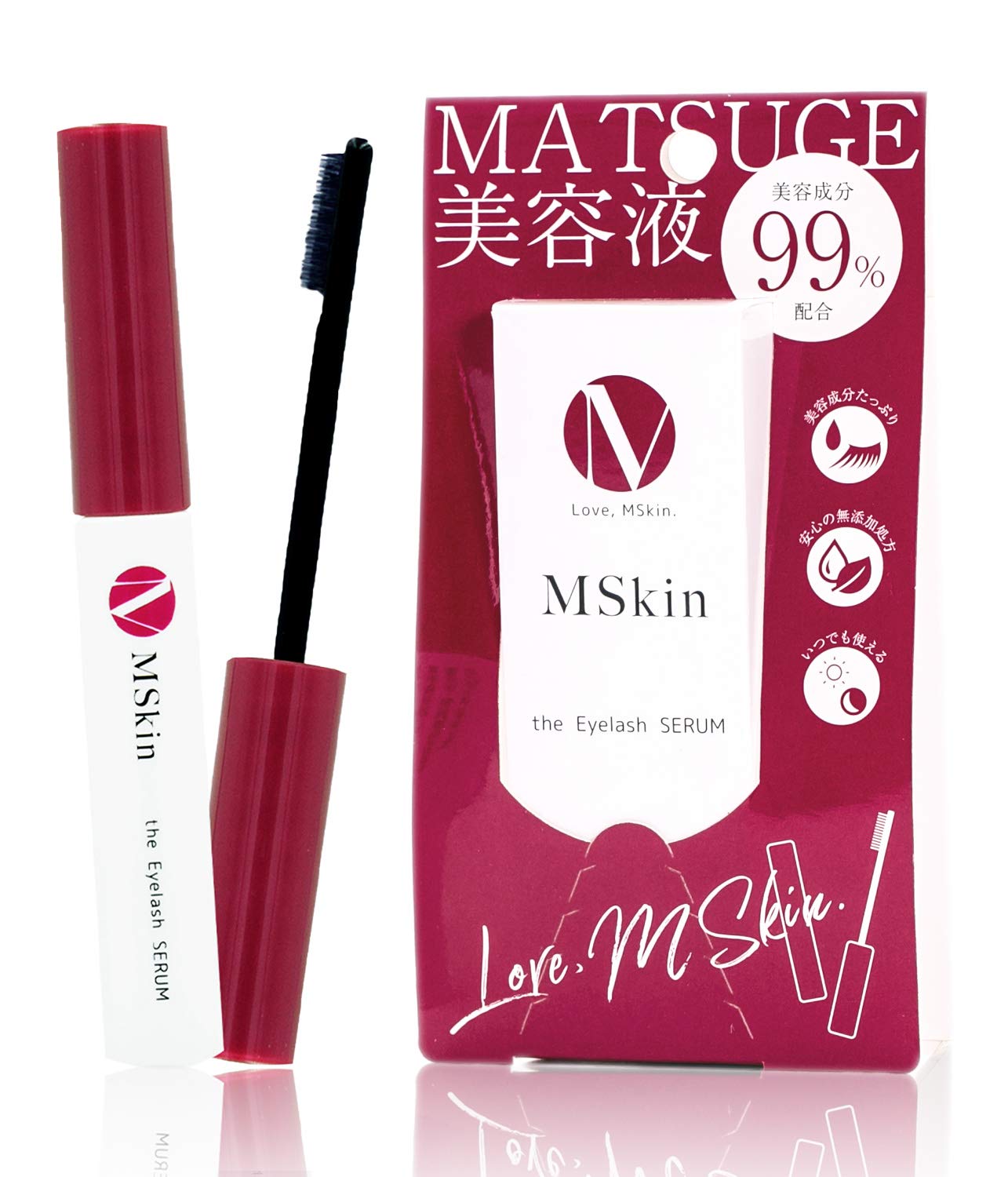 MSkin The Eyelash Serum 2 serum safe for eyelash 7.5mL (approximately months supply) 99% ingredients, additive-free, extensions.
MSkin The Eyelash Serum 2 serum safe for eyelash 7.5mL (approximately months supply) 99% ingredients, additive-free, extensions.