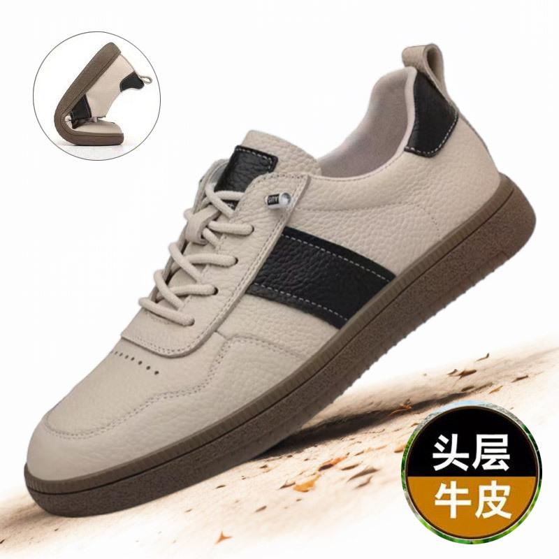 The first layer of cowhide casual versatile little white shoes fashion leather men s shoes Korean version trend board shoes breathable non-slip G 44 белый
The first layer of cowhide casual versatile little white shoes fashion leather men s shoes Korean version trend board shoes breathable non-slip G 44 белый