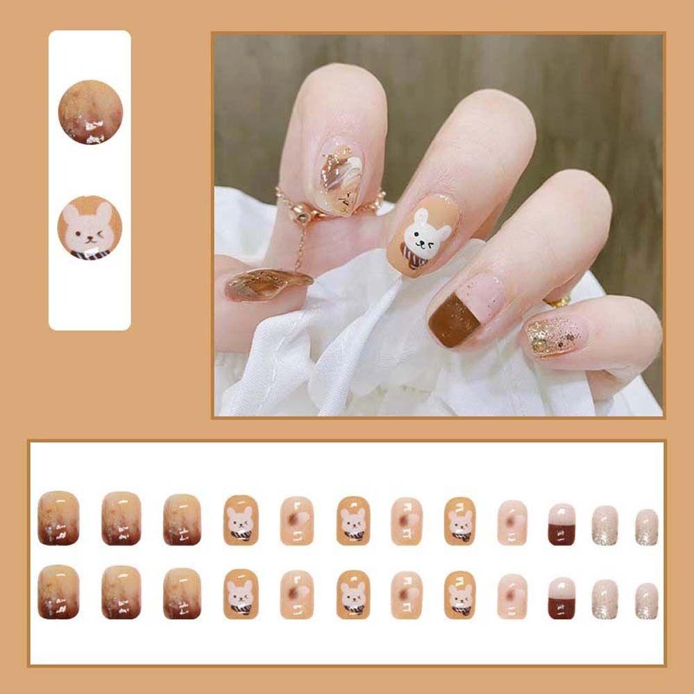 Manicure Tools Love Heart Rabbits Fake Nails Nail Decorations Cartoon False Nails Nail Art Tips
Manicure Tools Love Heart Rabbits Fake Nails Nail Decorations Cartoon False Nails Nail Art Tips