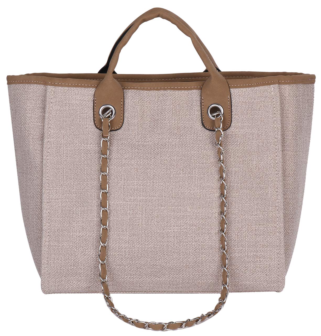 Angel Moon Women s Shoulder Bag with Chain Strap, Fabric and PU Leather Tote Bag, Perfect for Office, Casual, Business, and Outdoor Use, Crossbody
Angel Moon Women s Shoulder Bag with Chain Strap, Fabric and PU Leather Tote Bag, Perfect for Office, Casual, Business, and Outdoor Use, Crossbody