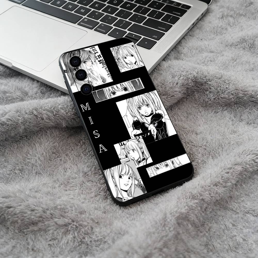 M-Misa- Death Note Phone Case For Samsung Galaxy A73,A71 A72,A70,A53,A52,A51,Soft Silicone Black Cover Samsung a12
M-Misa- Death Note Phone Case For Samsung Galaxy A73,A71 A72,A70,A53,A52,A51,Soft Silicone Black Cover Samsung a12