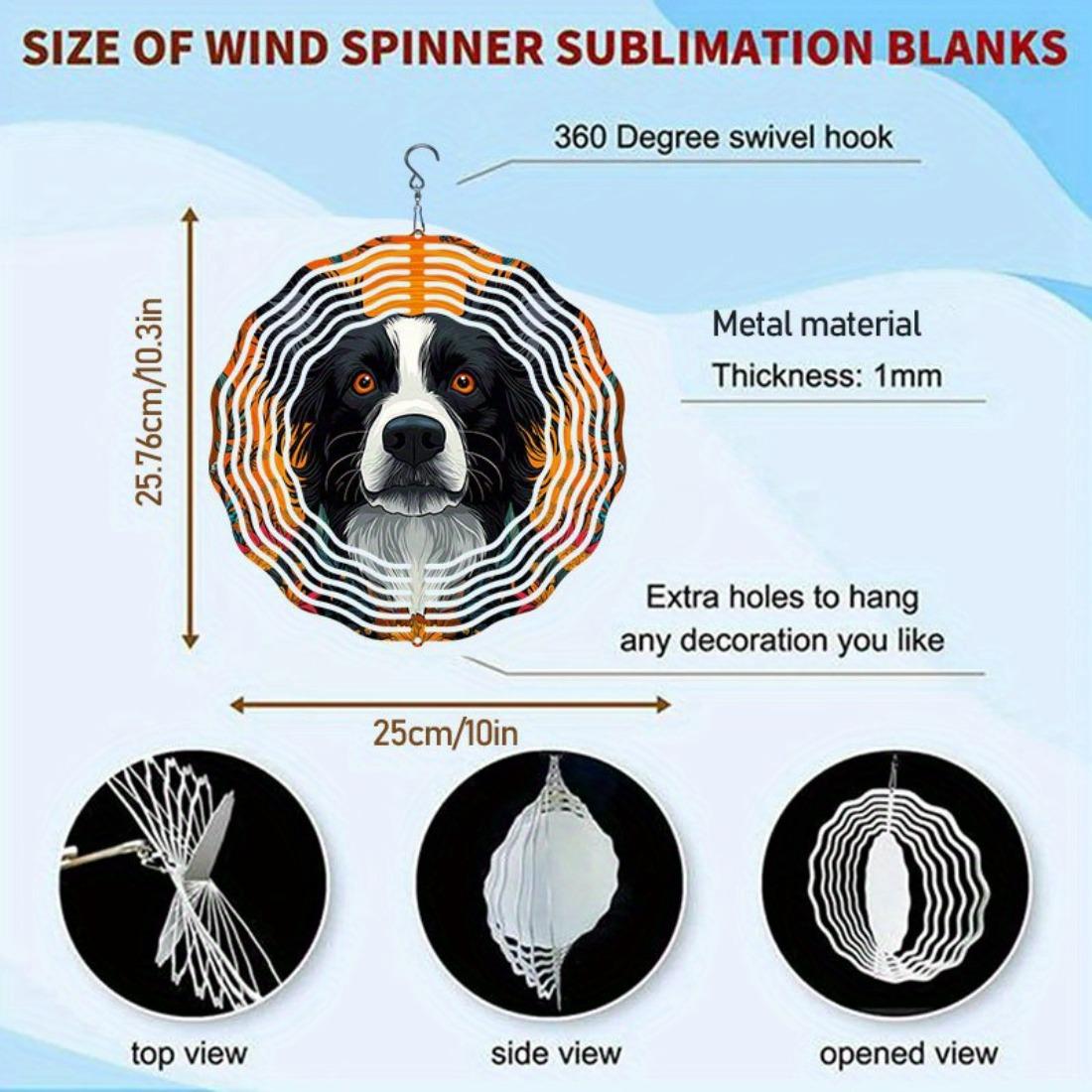 Open-1pc Garden Edge Shepherd Pattern 3D Mandala Wind Chime - Rotating Art Decor, Suitable for Gardens, Courtyards and Home Decoration
Open-1pc Garden Edge Shepherd Pattern 3D Mandala Wind Chime - Rotating Art Decor, Suitable for Gardens, Courtyards and Home Decoration