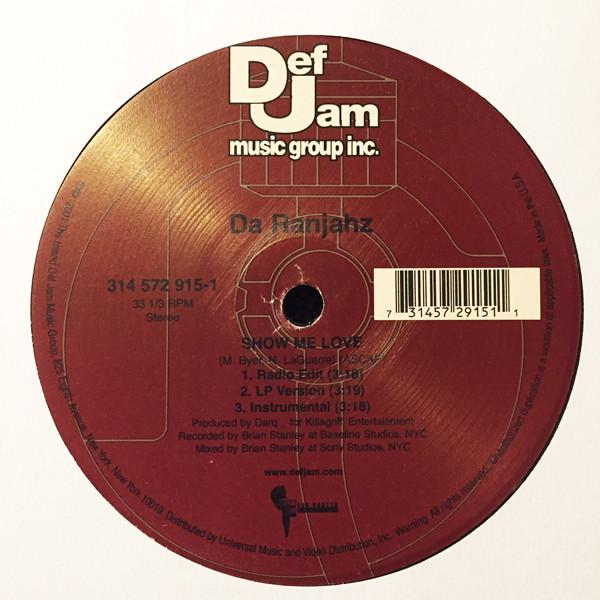 12-дюймовая пластинка DA RANJAHZ - Show Me Love / What Could Be Better DEFR15299 Def Jam Records 2001 US Рэп и хип-хоп/R&B Б/У
12-дюймовая пластинка DA RANJAHZ - Show Me Love / What Could Be Better DEFR15299 Def Jam Records 2001 US Рэп и хип-хоп/R&B Б/У
