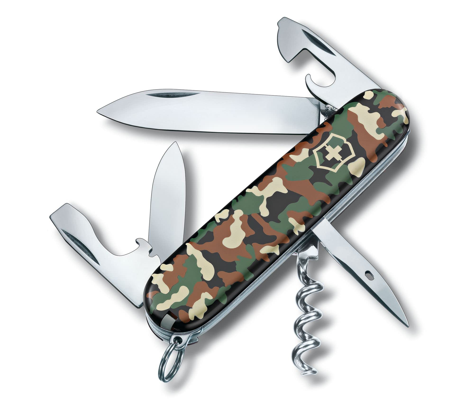VICTORINOX Spartan Camouflage Outdoor Camping Multi-Tool for Outdoors Multi-Tool for Emergency Disaster Prevention Multi-Purpose Compact Corkscrew
VICTORINOX Spartan Camouflage Outdoor Camping Multi-Tool for Outdoors Multi-Tool for Emergency Disaster Prevention Multi-Purpose Compact Corkscrew