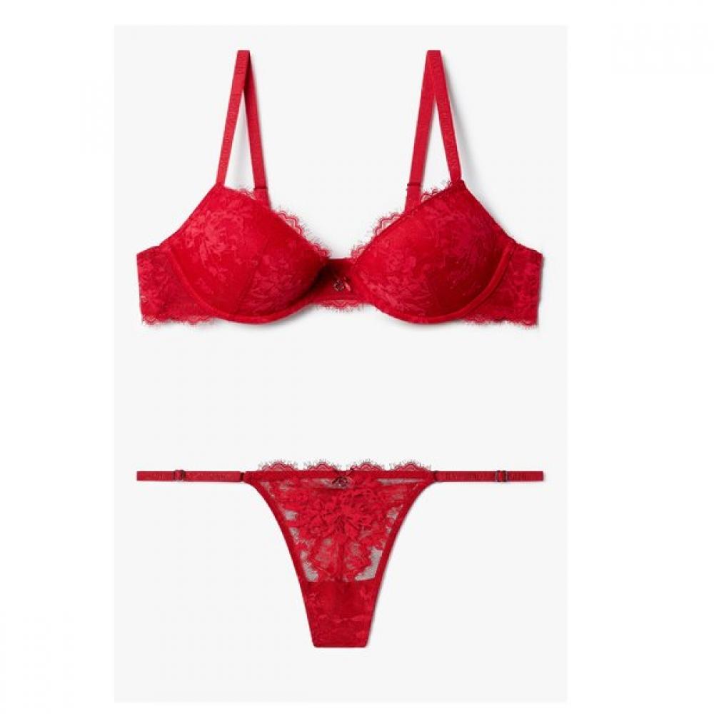 Emporio Armani Women S Removable puSh Up Bra T Back Flower Embroidery 0825385525 10525 80C/M
Emporio Armani Women S Removable puSh Up Bra T Back Flower Embroidery 0825385525 10525 80C/M