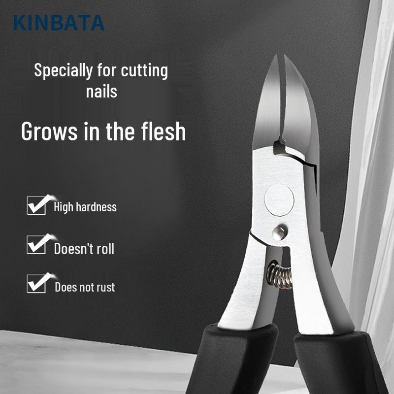 KINBATA Ingrown Toenail Clipper: Oblique Mouth Pliers & Pedicure Scissors for Nail Art чёрный
KINBATA Ingrown Toenail Clipper: Oblique Mouth Pliers & Pedicure Scissors for Nail Art чёрный