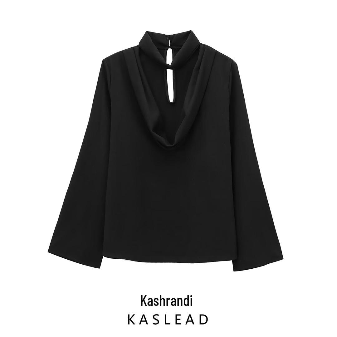 2024 Winter Women s European & American Style Neck-Hugging Crepe Stand Collar Long Sleeve Shirt Extra Small
2024 Winter Women s European & American Style Neck-Hugging Crepe Stand Collar Long Sleeve Shirt Extra Small