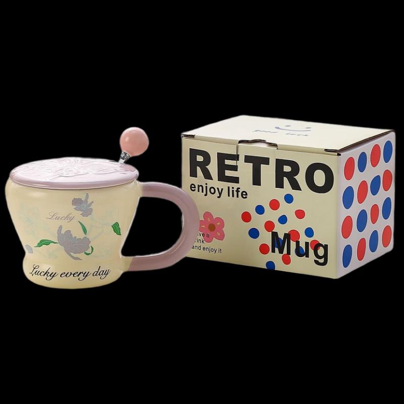 Pastoral Butterfly Ceramic Mug
Pastoral Butterfly Ceramic Mug