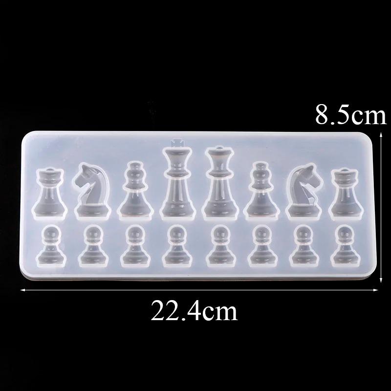 New International Chess Shape Silicone Mold DIY Clay UV Epoxy Resin Mold Pendant Molds For Jewelry DIY
New International Chess Shape Silicone Mold DIY Clay UV Epoxy Resin Mold Pendant Molds For Jewelry DIY