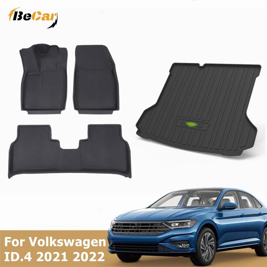 3D автомобильные напольные коврики для Volkswagen ID.4 2021 2022 XPE ID4, всепогодная защита, пыле-водонепроницаемый коврик для заднего багажника из ТПЭ
3D автомобильные напольные коврики для Volkswagen ID.4 2021 2022 XPE ID4, всепогодная защита, пыле-водонепроницаемый коврик для заднего багажника из ТПЭ