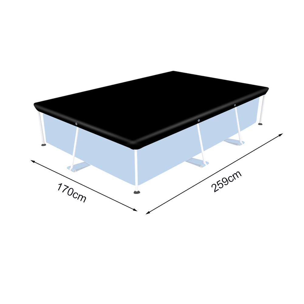 Outdoor Rectangular Bracket Swimming Pool Cover Courtyard Waterproof Sunscreen Dustproof Pool Cover Heat Reflective
Outdoor Rectangular Bracket Swimming Pool Cover Courtyard Waterproof Sunscreen Dustproof Pool Cover Heat Reflective