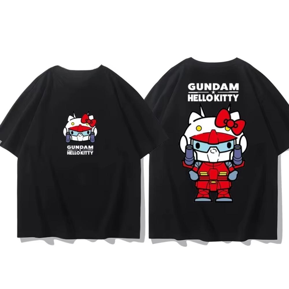 Gundam Collaboration Hello Kitty Anime Printed Comfortable Soft Cotton Shortsleeved Tshirts Unisexs Tees Tops Summer XL
Gundam Collaboration Hello Kitty Anime Printed Comfortable Soft Cotton Shortsleeved Tshirts Unisexs Tees Tops Summer XL