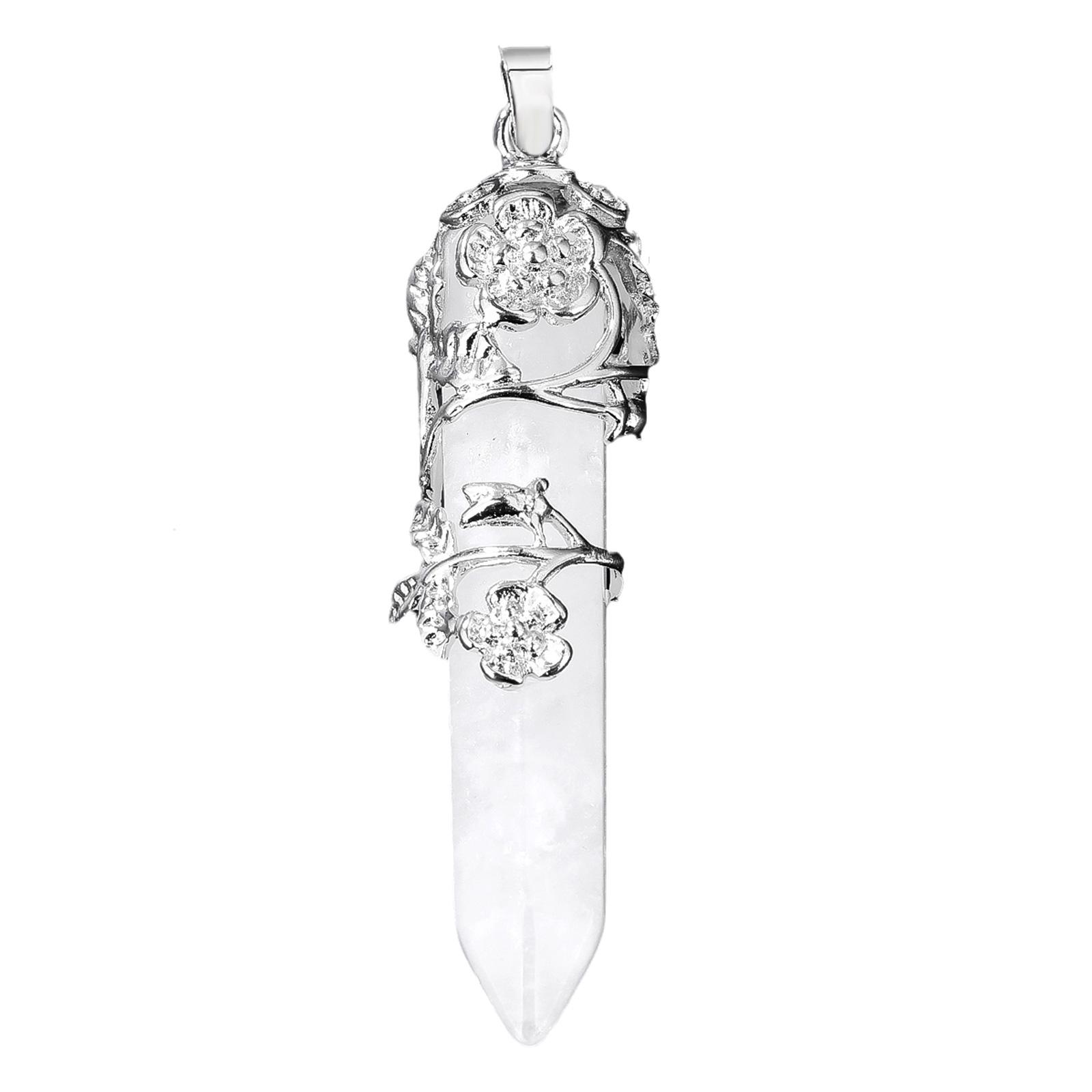 Modern Geometric Crystal Jewelry Pendant Versatile Style Hexagon Quartz Stone Accessories For Casual Or Formal
Modern Geometric Crystal Jewelry Pendant Versatile Style Hexagon Quartz Stone Accessories For Casual Or Formal