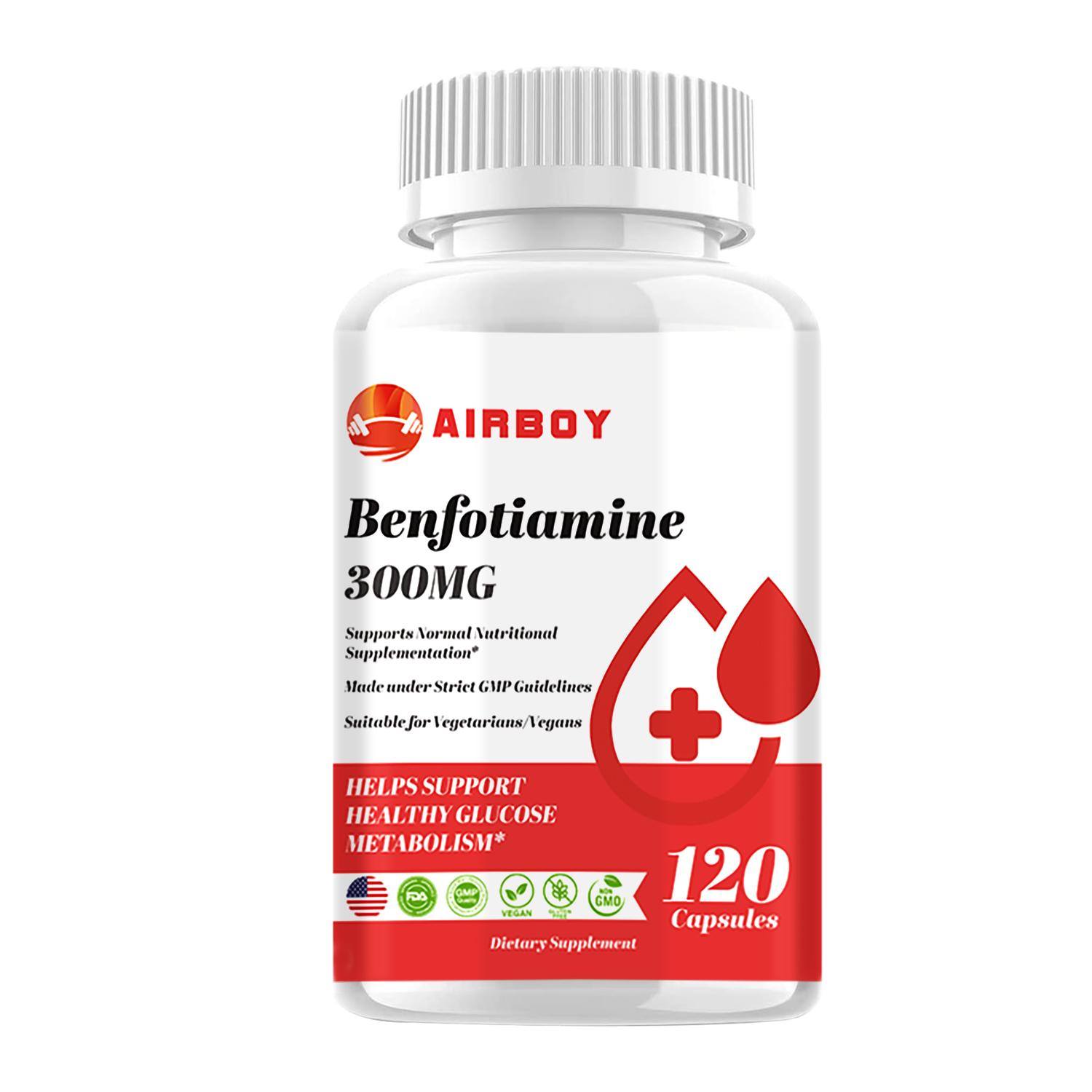 Benzophosthiamine extract capsules, 300 mg per serving, enhanced absorption, vegetarian, suitable for adults. 120*1
Benzophosthiamine extract capsules, 300 mg per serving, enhanced absorption, vegetarian, suitable for adults. 120*1