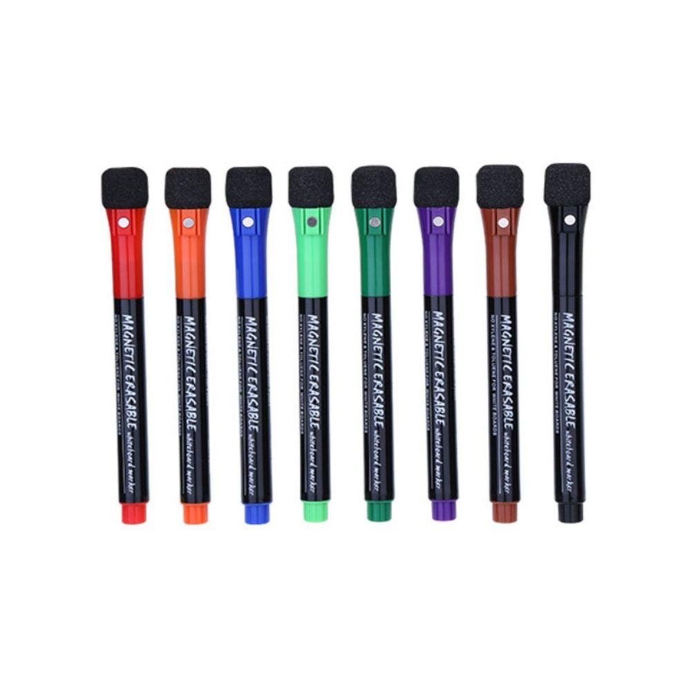 8 шт. Губчатая головка, цветные маркеры для белой доски, стираемые магнитные маркеры, детские каракули 8 pcs
8 шт. Губчатая головка, цветные маркеры для белой доски, стираемые магнитные маркеры, детские каракули 8 pcs