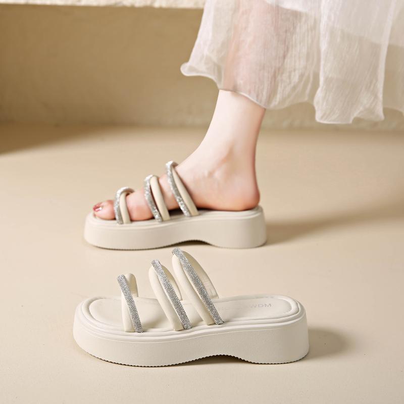 CRLAYDK Womens Platform Sandals Outdoor Summer Leather Casual Slides Rhinestone Strappy Slip On Beach Ladies Walking Slippers 40
CRLAYDK Womens Platform Sandals Outdoor Summer Leather Casual Slides Rhinestone Strappy Slip On Beach Ladies Walking Slippers 40