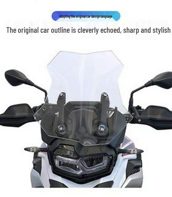 BMW F750GS/850GS/ADV Enhanced Windshield Deflector Spoiler
BMW F750GS/850GS/ADV Enhanced Windshield Deflector Spoiler