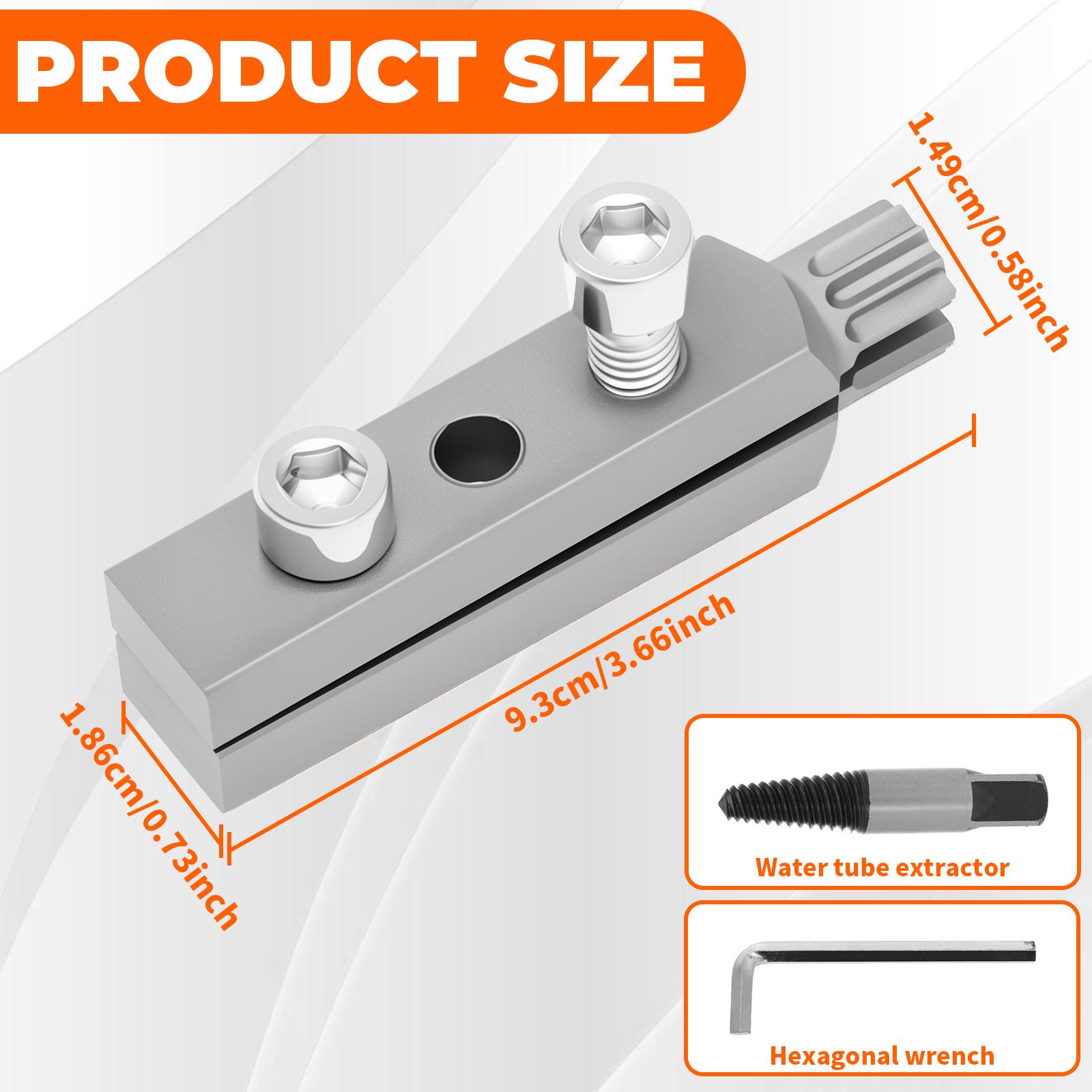 Stripped Screw Extractor Set Efficient Faucet Angle Valve Wire Extractor for Damaged Water Pipe Plumbing Tool for Damaged Water CR704
Stripped Screw Extractor Set Efficient Faucet Angle Valve Wire Extractor for Damaged Water Pipe Plumbing Tool for Damaged Water CR704