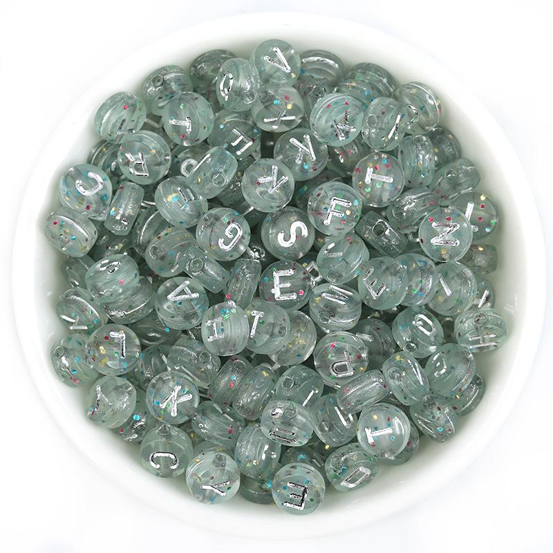 Акриловые светящиеся бусины-буквы, разные стили, 100 шт./пакет для изготовления браслетов своими руками Diameter ~7mm, Thickness ~4mm, 100 pcs/pack
Акриловые светящиеся бусины-буквы, разные стили, 100 шт./пакет для изготовления браслетов своими руками Diameter ~7mm, Thickness ~4mm, 100 pcs/pack