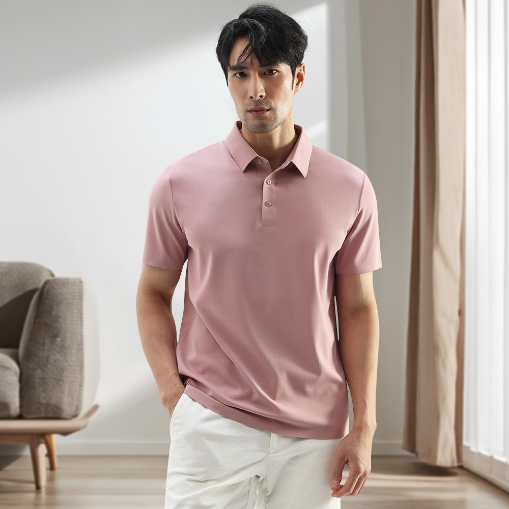 Men S Short-Sleeved Polo Shirt Cold Solid Color High Elastic And Non-Ironing Business Casual T-Shirt Work Clothes 5XL
Men S Short-Sleeved Polo Shirt Cold Solid Color High Elastic And Non-Ironing Business Casual T-Shirt Work Clothes 5XL