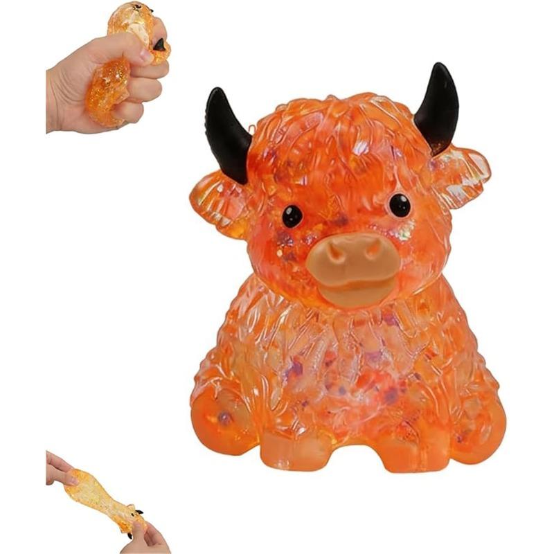 Glitter Highland Cow Squishies Fidget Toy,Soft Slow Rising Stress Ball, Sparkly Sensory Squeeze Toy for Adults,Cute Cow Lover Gift помаранчевий
Glitter Highland Cow Squishies Fidget Toy,Soft Slow Rising Stress Ball, Sparkly Sensory Squeeze Toy for Adults,Cute Cow Lover Gift помаранчевий