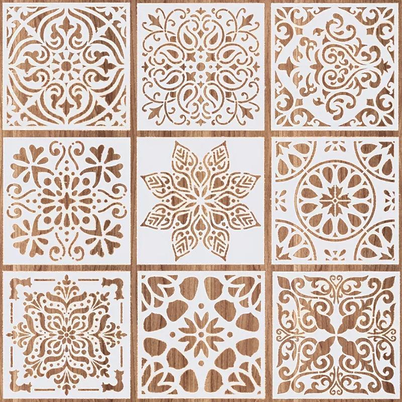 9Pcs/Set 15cm Geometric Mandala DIY Layering Stencils Painting Scrapbook Coloring Embossing Album Decorative Template
9Pcs/Set 15cm Geometric Mandala DIY Layering Stencils Painting Scrapbook Coloring Embossing Album Decorative Template