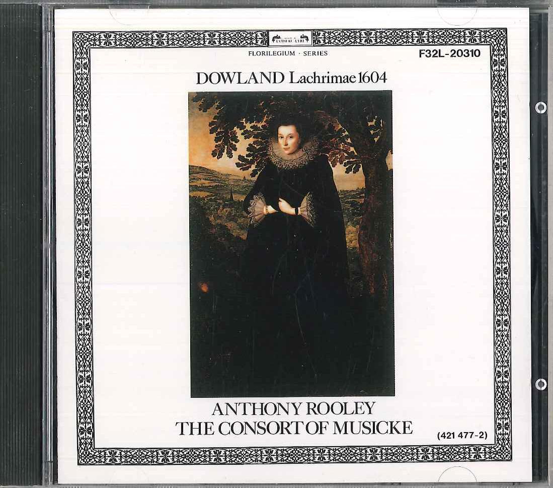 CD CONSORT OF MUSICKE - Dowland Lachrimae 1604 F32L20310 POLYDOR Japan Classical Used
CD CONSORT OF MUSICKE - Dowland Lachrimae 1604 F32L20310 POLYDOR Japan Classical Used