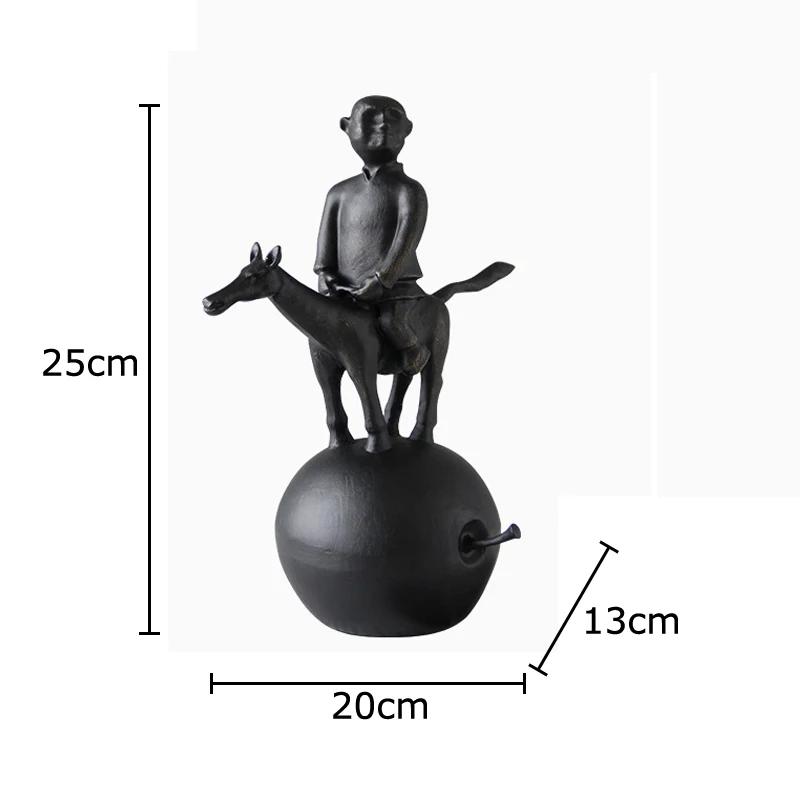 The Person Riding A Horse on An Apple Creative Figures Statue Desk Decoration Ornaments Abstract Crafts Characters Sculpture
The Person Riding A Horse on An Apple Creative Figures Statue Desk Decoration Ornaments Abstract Crafts Characters Sculpture