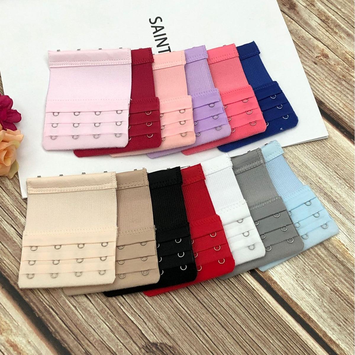 Elastic Bra and Underwear Extension with Two, Three, or Four Rows of Hooks. Two-row Buckle, Skin (1.3CM spacing)
Elastic Bra and Underwear Extension with Two, Three, or Four Rows of Hooks. Two-row Buckle, Skin (1.3CM spacing)
