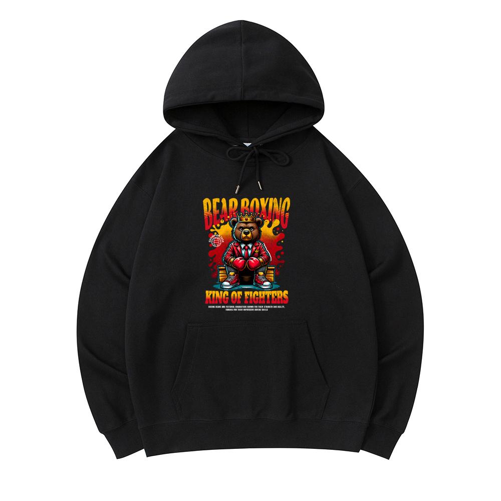 300 г/м² Мужские хлопковые толстовки с капюшоном Bear Boxing King Of Fighters Print Премиум хлопковая толстовка XS армия зеленый
300 г/м² Мужские хлопковые толстовки с капюшоном Bear Boxing King Of Fighters Print Премиум хлопковая толстовка XS армия зеленый