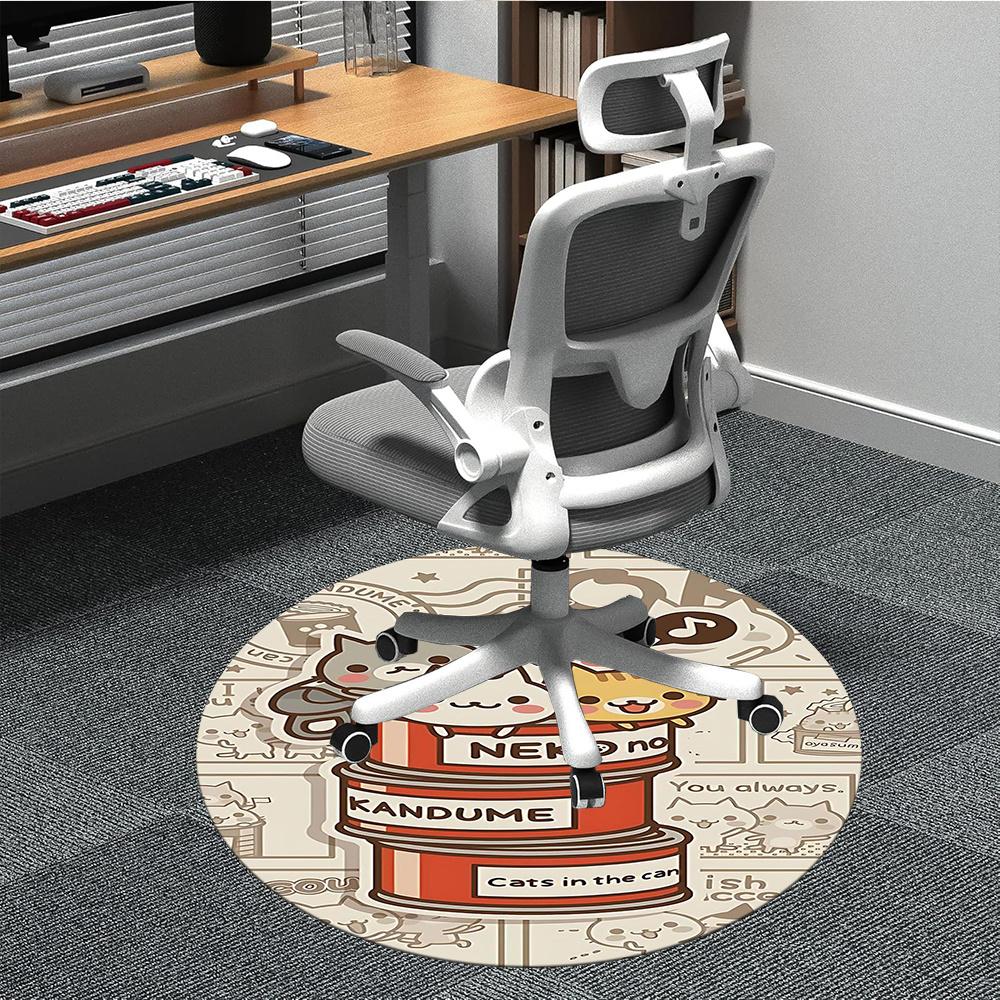 1pcCatsInACan Office Round Area Rug, Indoor Mat Suitable ForOffice, Under Office Chairs Bedroom Living Room Home Decor, Room Deco 004 80cm by 80cm
1pcCatsInACan Office Round Area Rug, Indoor Mat Suitable ForOffice, Under Office Chairs Bedroom Living Room Home Decor, Room Deco 004 80cm by 80cm