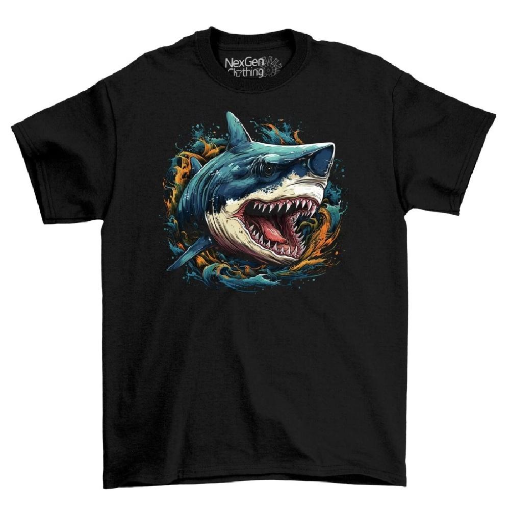 Angry Megalodon Dinosaur Shark T Shirt Top Men s Black Cotton Mens Goth Fantasy Dark XXXXXL чорний
Angry Megalodon Dinosaur Shark T Shirt Top Men s Black Cotton Mens Goth Fantasy Dark XXXXXL чорний
