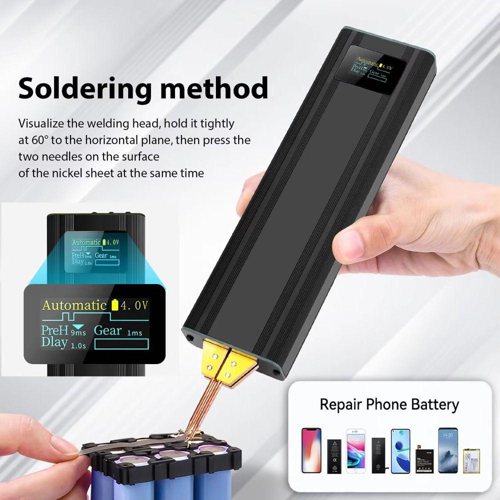 80 Gears Mini Spot Welding Machine Adjustable Integrated Design Welder Spot Welder DIY чорний
80 Gears Mini Spot Welding Machine Adjustable Integrated Design Welder Spot Welder DIY чорний