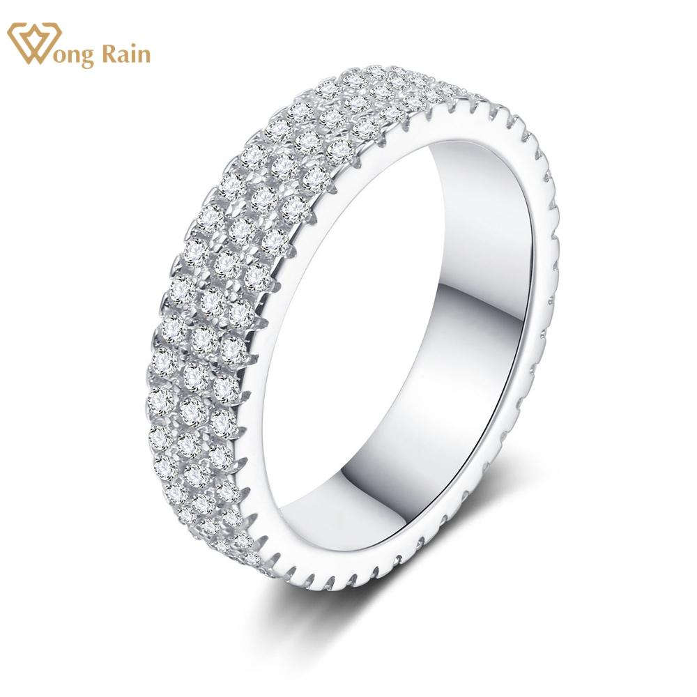 Wong Rain, 100% стерлинговое серебро 925 пробы, AAAAA, цирконы, драгоценный камень, свадебные индивидуальные базовые кольца унисекс, ювелирное изделие, браслет US 5 белый
Wong Rain, 100% стерлинговое серебро 925 пробы, AAAAA, цирконы, драгоценный камень, свадебные индивидуальные базовые кольца унисекс, ювелирное изделие, браслет US 5 белый