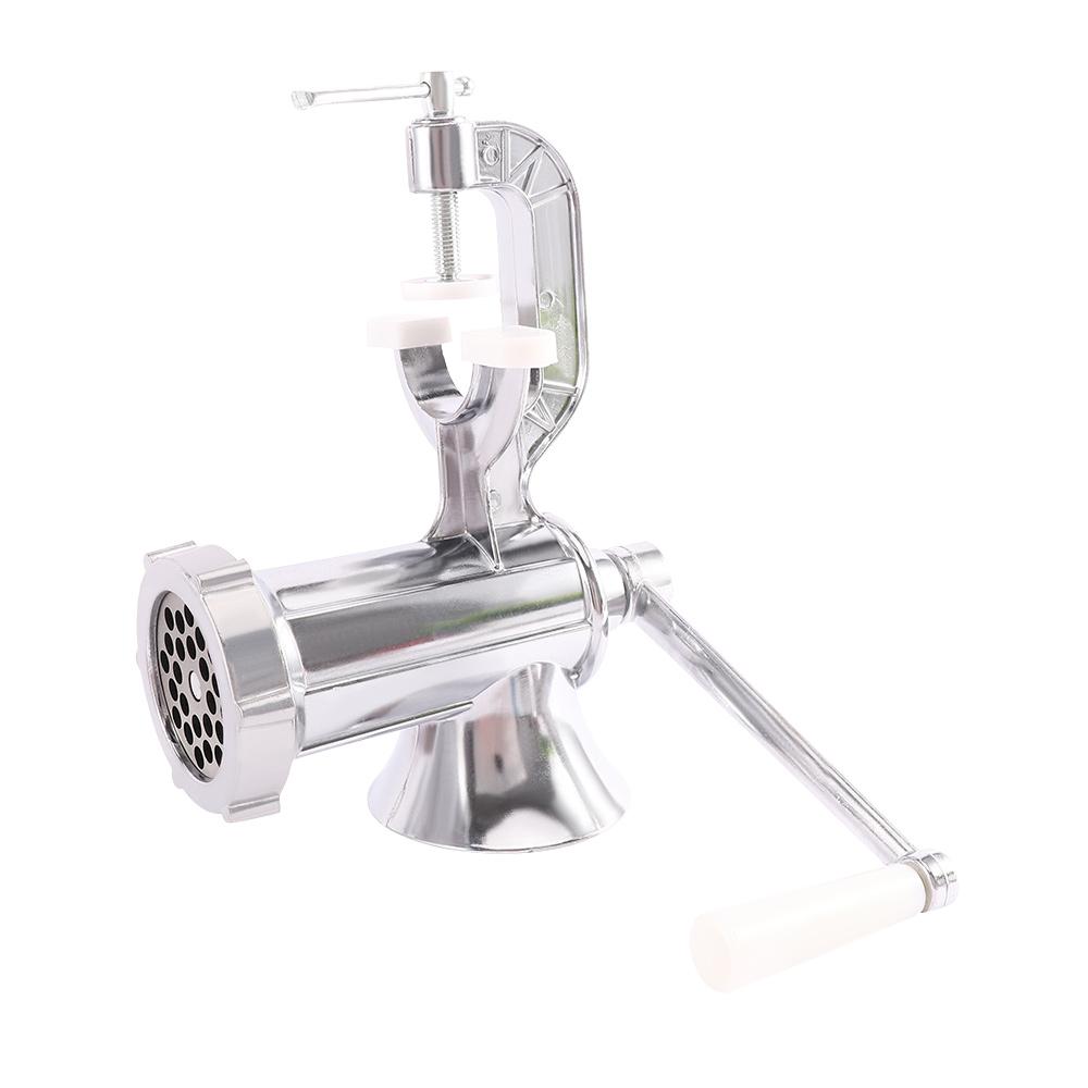 Handheld Aluminum Alloy Noodle Making Gadgets Dishes Sausage Meat Grinder Mincer Pasta Maker Kitchen Tools срібний
Handheld Aluminum Alloy Noodle Making Gadgets Dishes Sausage Meat Grinder Mincer Pasta Maker Kitchen Tools срібний