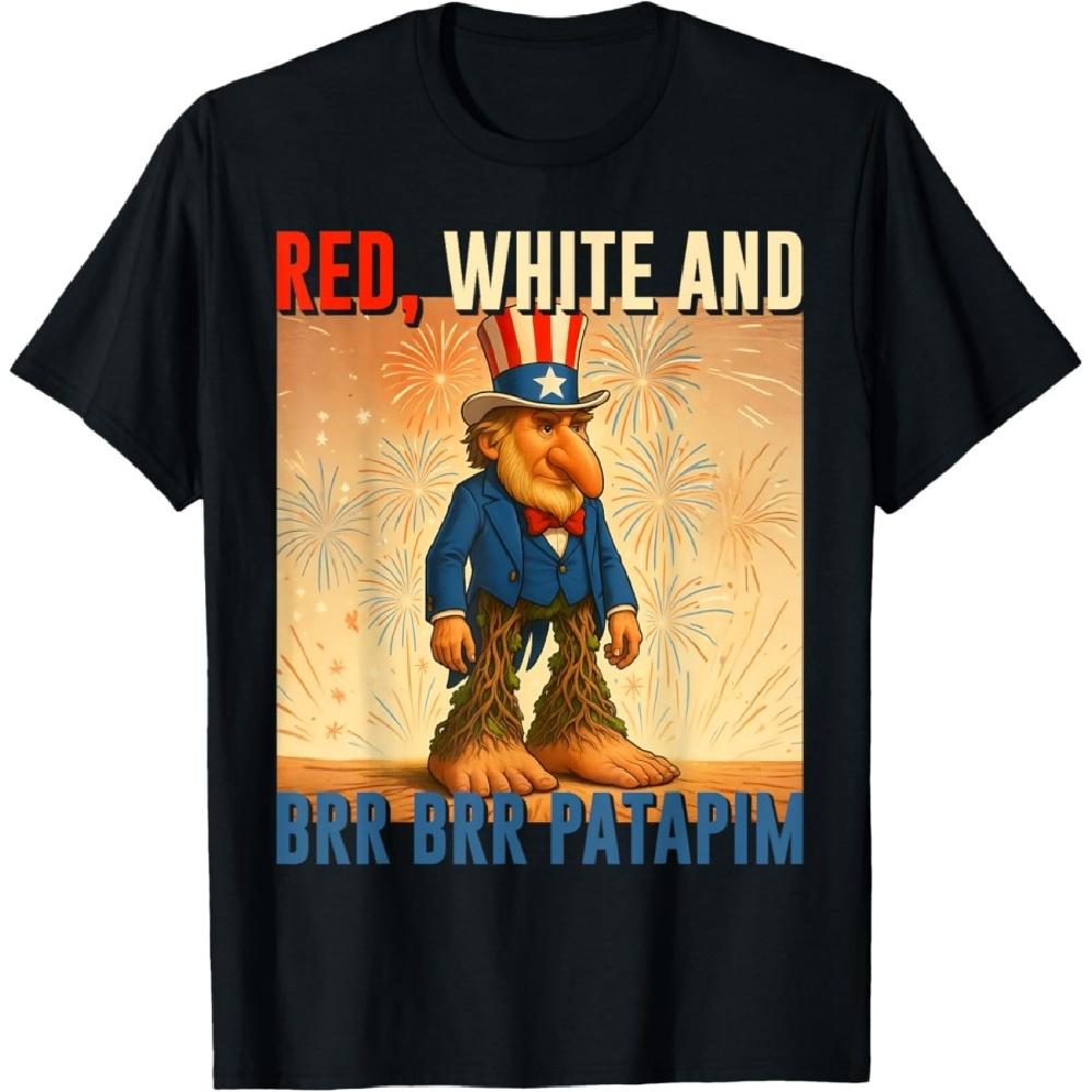 Brainrot Italian Meme Independence Day Joke Brr Brr Patapim T-Shirt XXXXXL чорний
Brainrot Italian Meme Independence Day Joke Brr Brr Patapim T-Shirt XXXXXL чорний