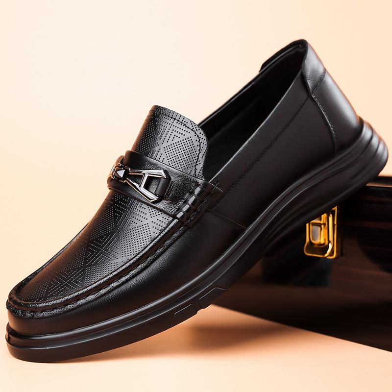 Loafers men s autumn one-pedal lazy casual leather shoes men s cowhide driving tide 38
Loafers men s autumn one-pedal lazy casual leather shoes men s cowhide driving tide 38