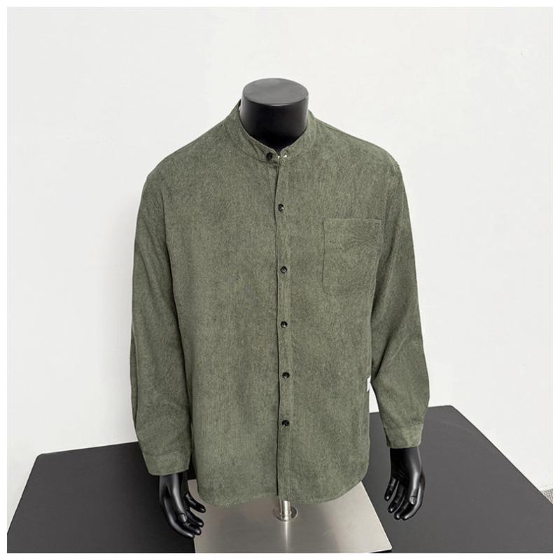 Spring Autumn New Men s Stand Collar Solid Color Shirt Season Loose Short Sleeve Top 5XL
Spring Autumn New Men s Stand Collar Solid Color Shirt Season Loose Short Sleeve Top 5XL