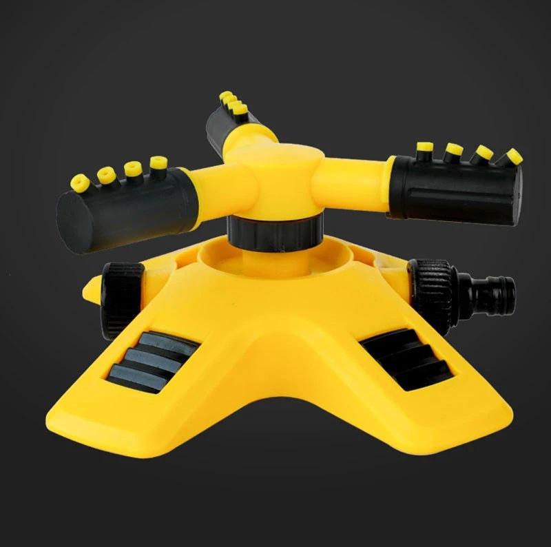 360 Degree Automatic Rotating Garden Lawn Sprinkler Yard Garden Large Area Coverage Water Sprinkler Irrigation Water Spraye жёлтый
360 Degree Automatic Rotating Garden Lawn Sprinkler Yard Garden Large Area Coverage Water Sprinkler Irrigation Water Spraye жёлтый