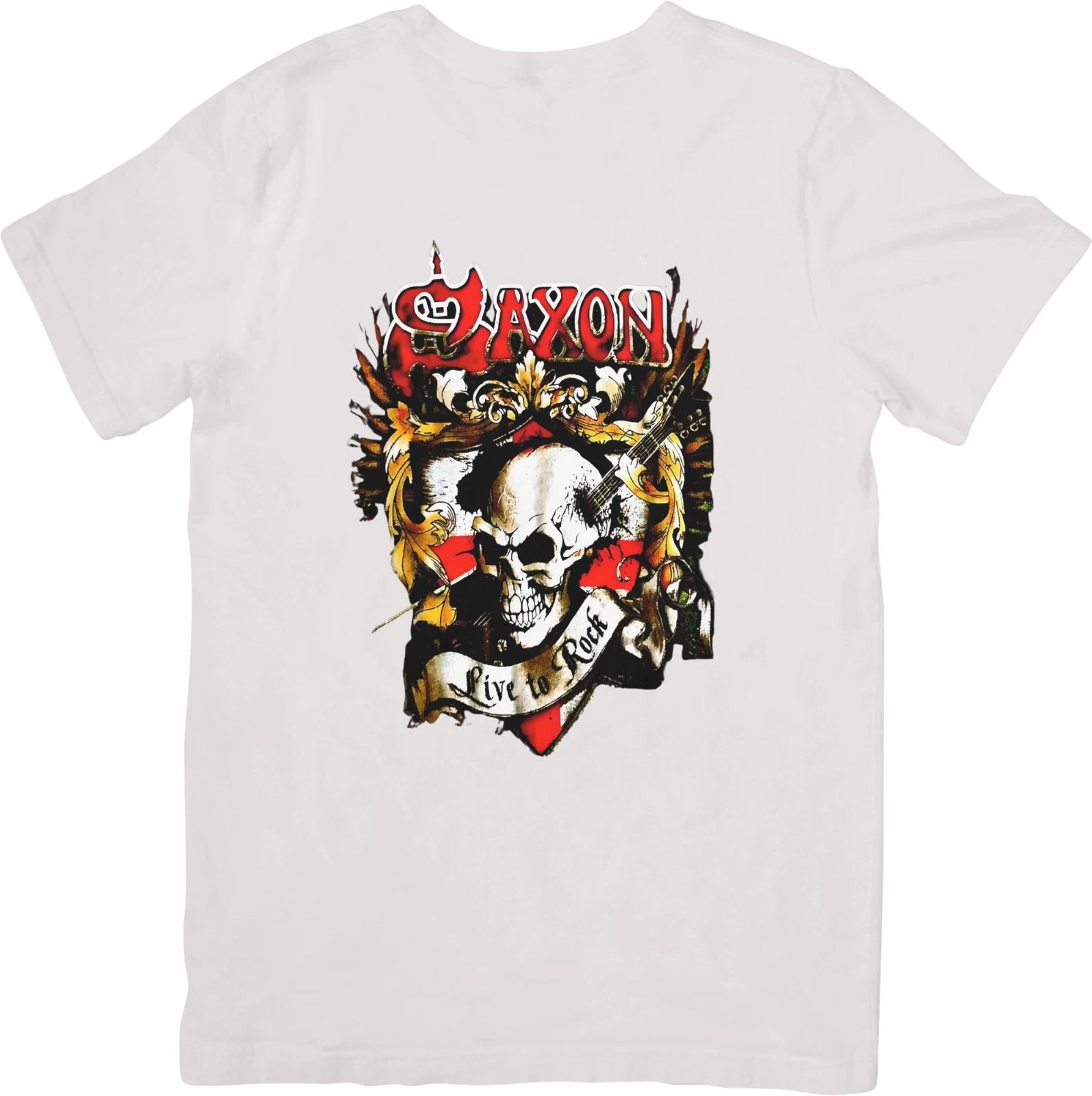 Saxon Music Unisex Fit suitable for Men & Women Quality Cotton T-Shirt S
Saxon Music Unisex Fit suitable for Men & Women Quality Cotton T-Shirt S