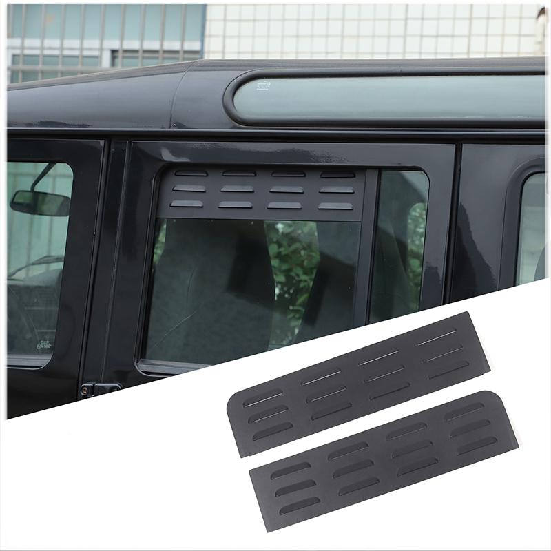 For Land Rover Defender 110 2004-2018 Aluminum Alloy Car Rear Side Window Ventilation Panel Decoration Modification Accessories
For Land Rover Defender 110 2004-2018 Aluminum Alloy Car Rear Side Window Ventilation Panel Decoration Modification Accessories
