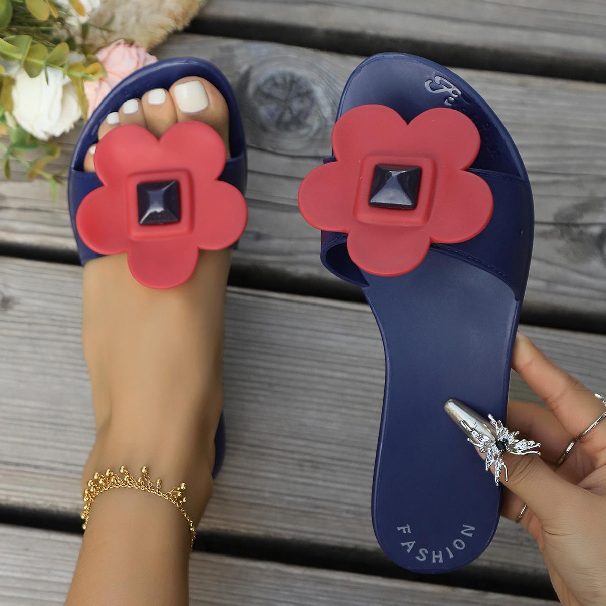 Fashion Internet celebrity slippers female summer wear fashion flowers drag cool slippers waterproof crystal beach slippers 41 синий
Fashion Internet celebrity slippers female summer wear fashion flowers drag cool slippers waterproof crystal beach slippers 41 синий