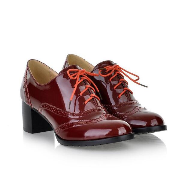 Британські ретро оксфорди жіночі туфлі-човники жіночі з гострим носком повсякденні на товстому каблуці шкіряні туфлі жіночі на шнурівці балетки розмір 34-43 36
Британські ретро оксфорди жіночі туфлі-човники жіночі з гострим носком повсякденні на товстому каблуці шкіряні туфлі жіночі на шнурівці балетки розмір 34-43 36