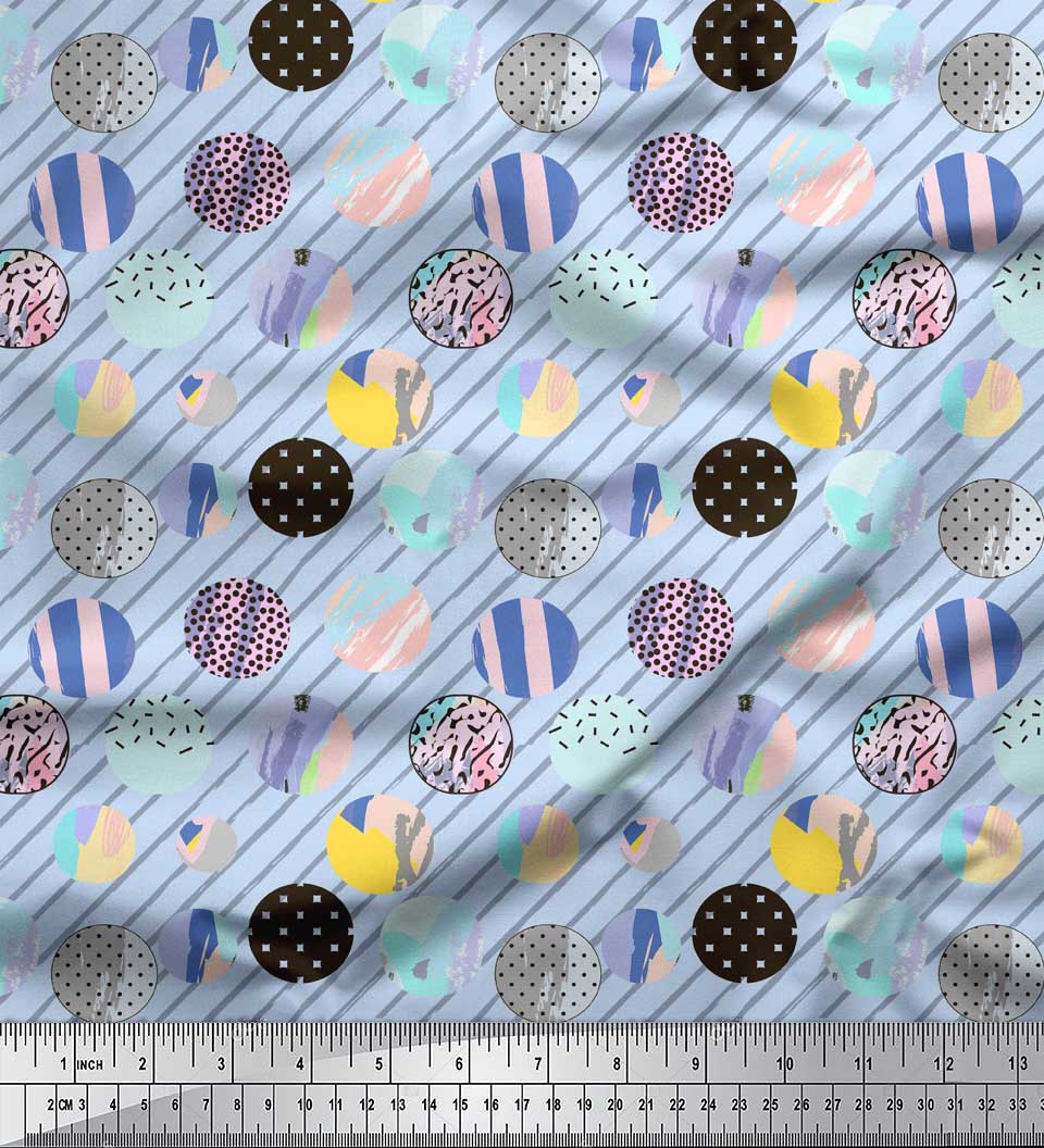 Soimoi Blue Japan Crepe Satin Ткань с диагональной полосой и печеньем Пищевой декор Ткань с принтом метр 42 дюйма 42 Inch Wide - Poly Crepe синий
Soimoi Blue Japan Crepe Satin Ткань с диагональной полосой и печеньем Пищевой декор Ткань с принтом метр 42 дюйма 42 Inch Wide - Poly Crepe синий