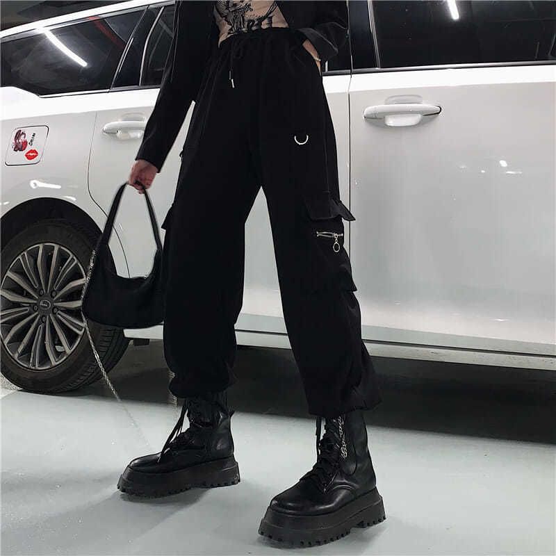 Gothic Dark Style Overalls Leggings Gothic Dark Style Cargo Pants Jogger Pants Pants Shenhui S
Gothic Dark Style Overalls Leggings Gothic Dark Style Cargo Pants Jogger Pants Pants Shenhui S