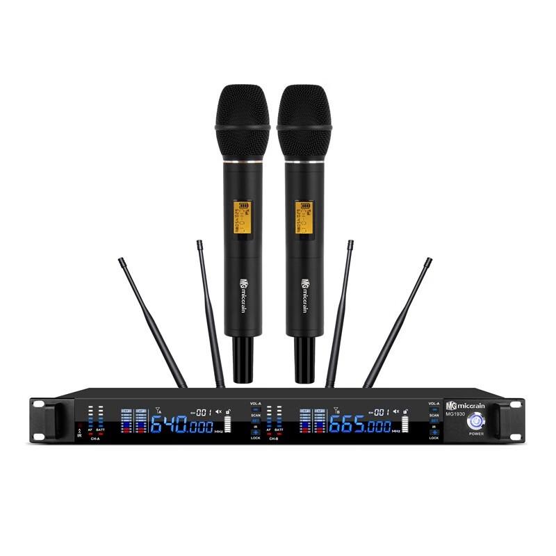 Micgrain MG1930 True Diversity Wireless Handheld Microphone System (CN version)
Micgrain MG1930 True Diversity Wireless Handheld Microphone System (CN version)